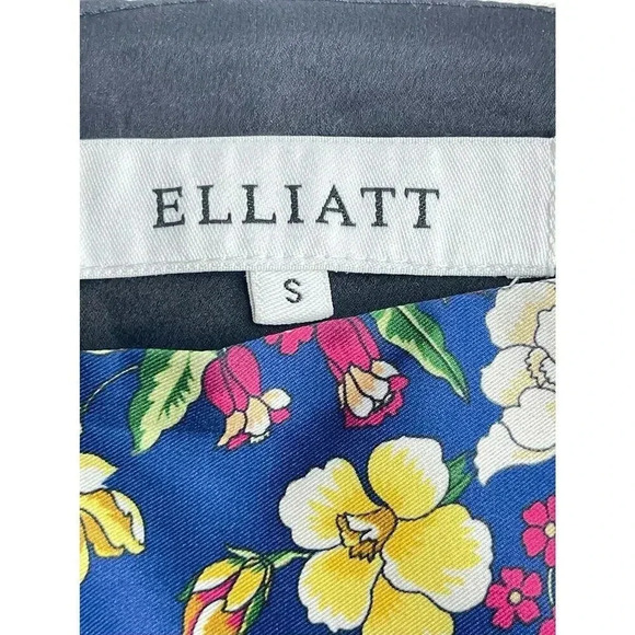 Eliatt Floral print fit and flare cocktail minidress size S Baroque print - Picture 6 of 9